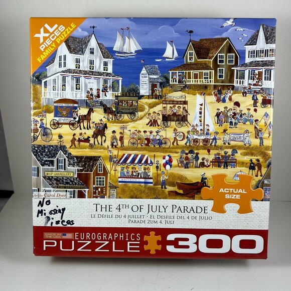 Eurographics Other - Eurographics The 4th Of July Parade 300-Piece XL Family Puzzle